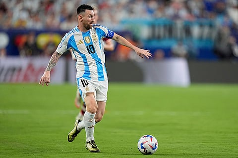 Argentina's Lionel Messi